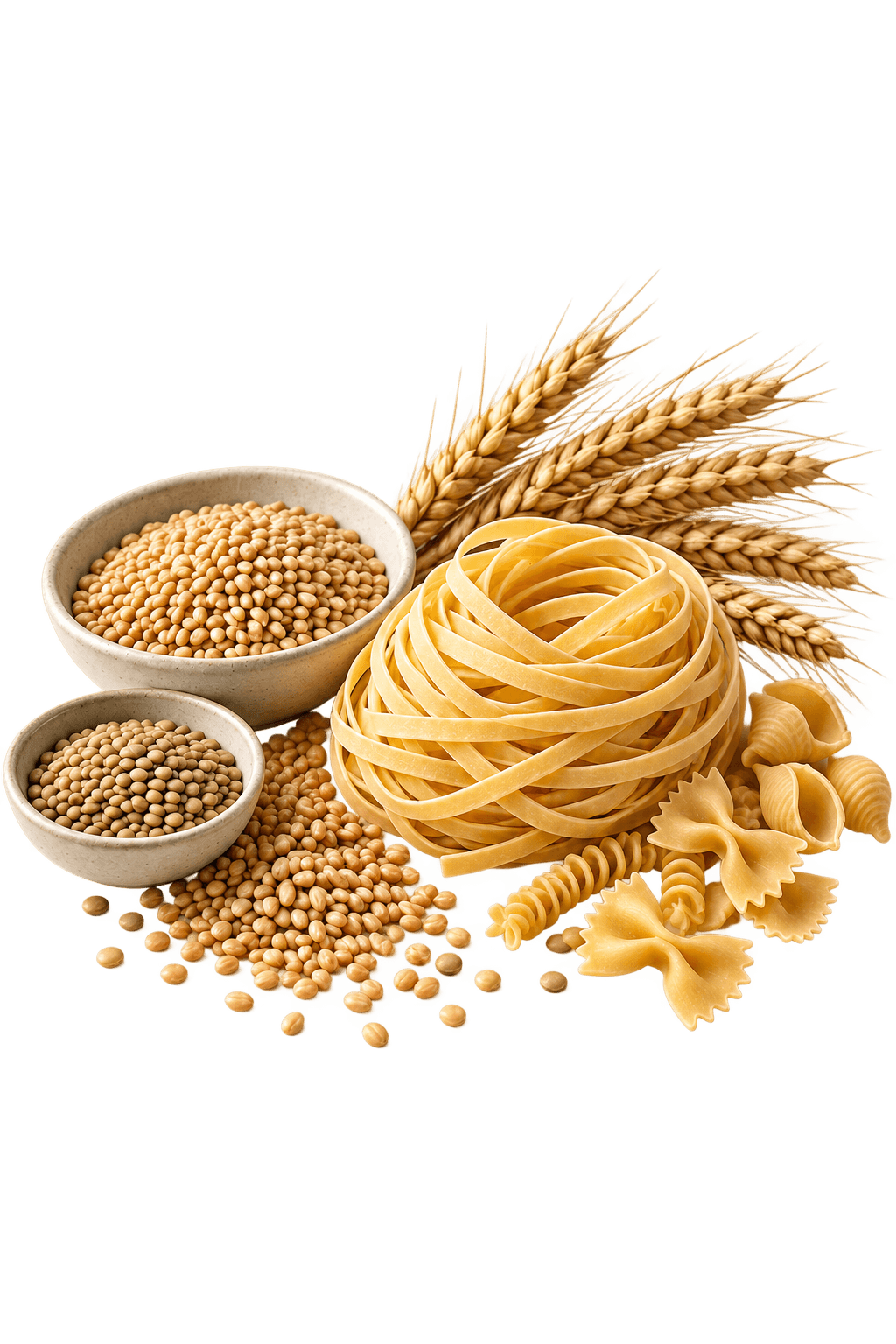Pasta and grains